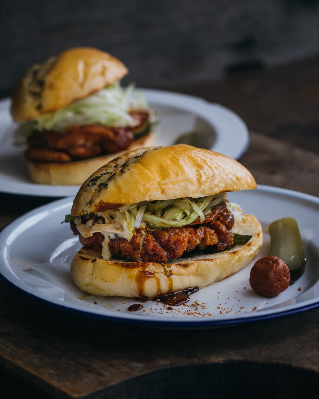 Crispy Teriyaki Chicken Burger Crispy Teriyaki Chicken Burger