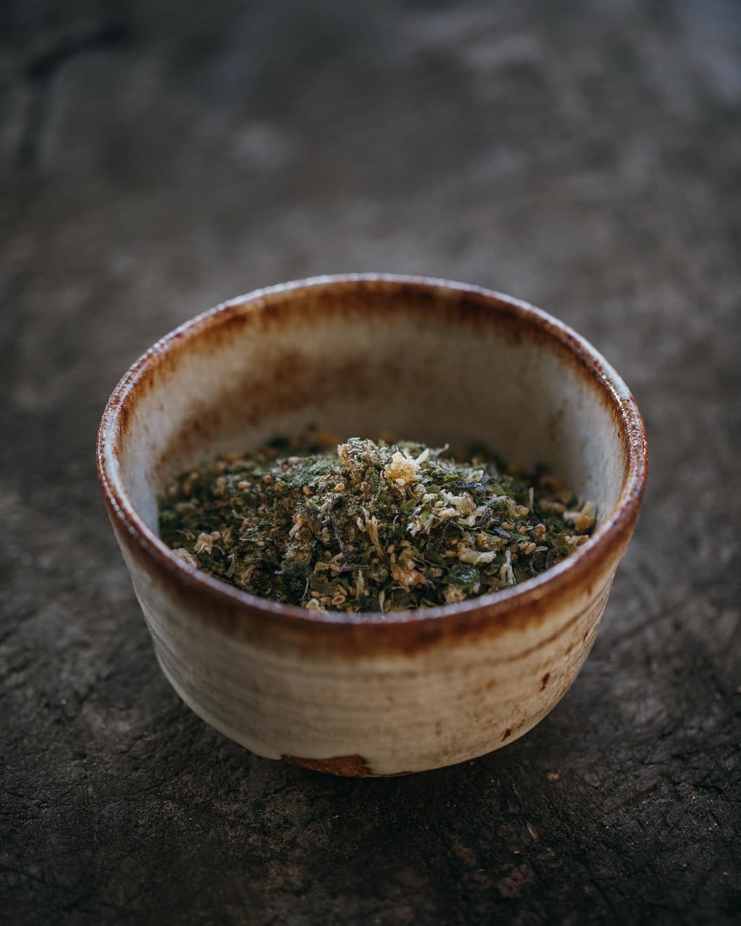 Dried shrimp and seaweed furikake