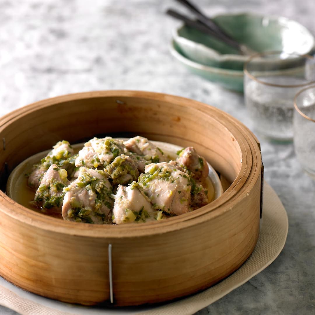 Steamed Ginger Chicken