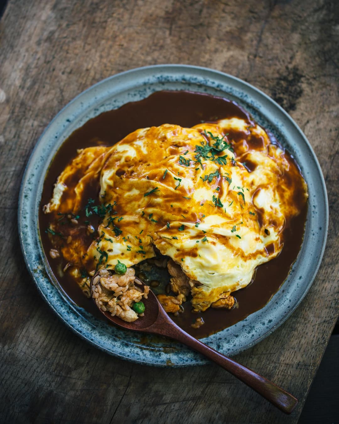 Homestyle Omurice