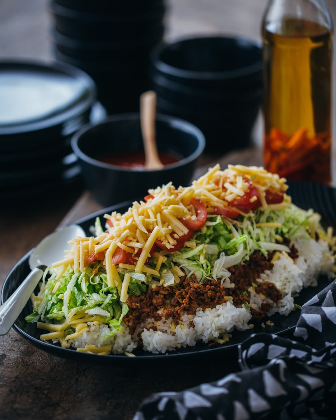 Okinawan Taco Rice