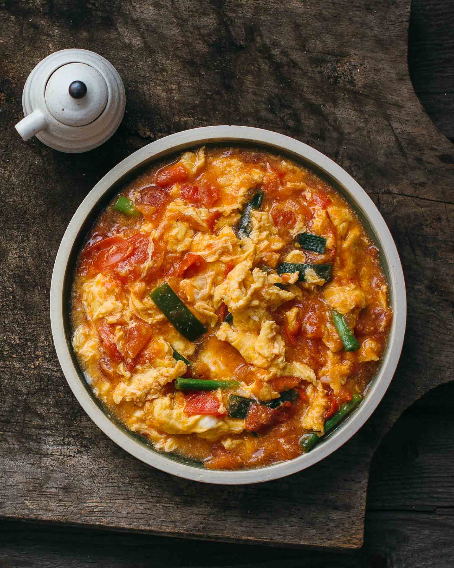 Stir-fried Tomato and Egg